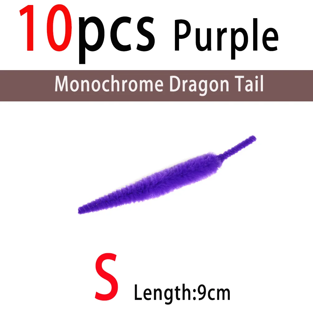 S 10pcs Purple