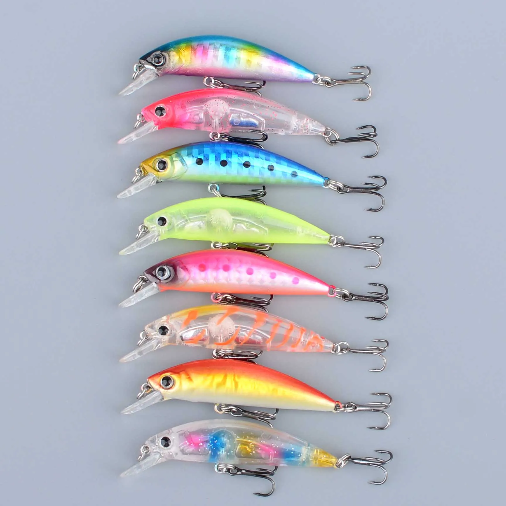Señuelos Crankbait Minnow artificiales de cebo duro para spinning - imagen 5