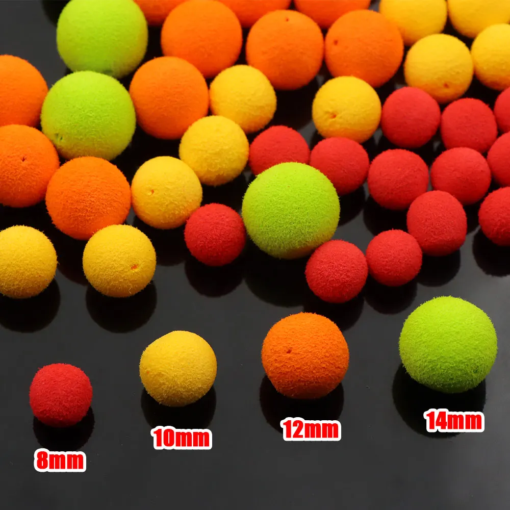 Boilie flotante de espuma EVA para carpa con aparejo de pelo y método feeder - imagen 3