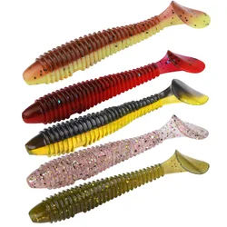 Señuelos de pesca de 18cm y 33,6g Shad Swimbait Swing Impact Fat, señuelos de cola de paleta, señuelo suave de pesca Wobbler para Lucio, cebo de silicona