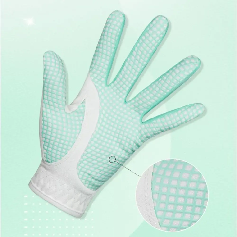 Guantes de Golf cómodos para mujer, antideslizantes, resistentes al desgaste, guantes deportivos con dedos completos, duraderos y suaves, accesorios de Golf