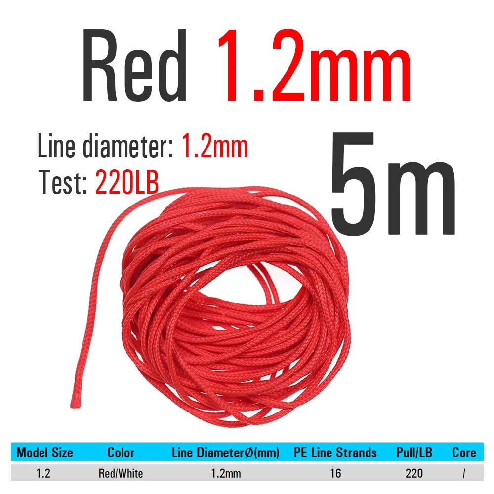 Red 1.2mm 5m