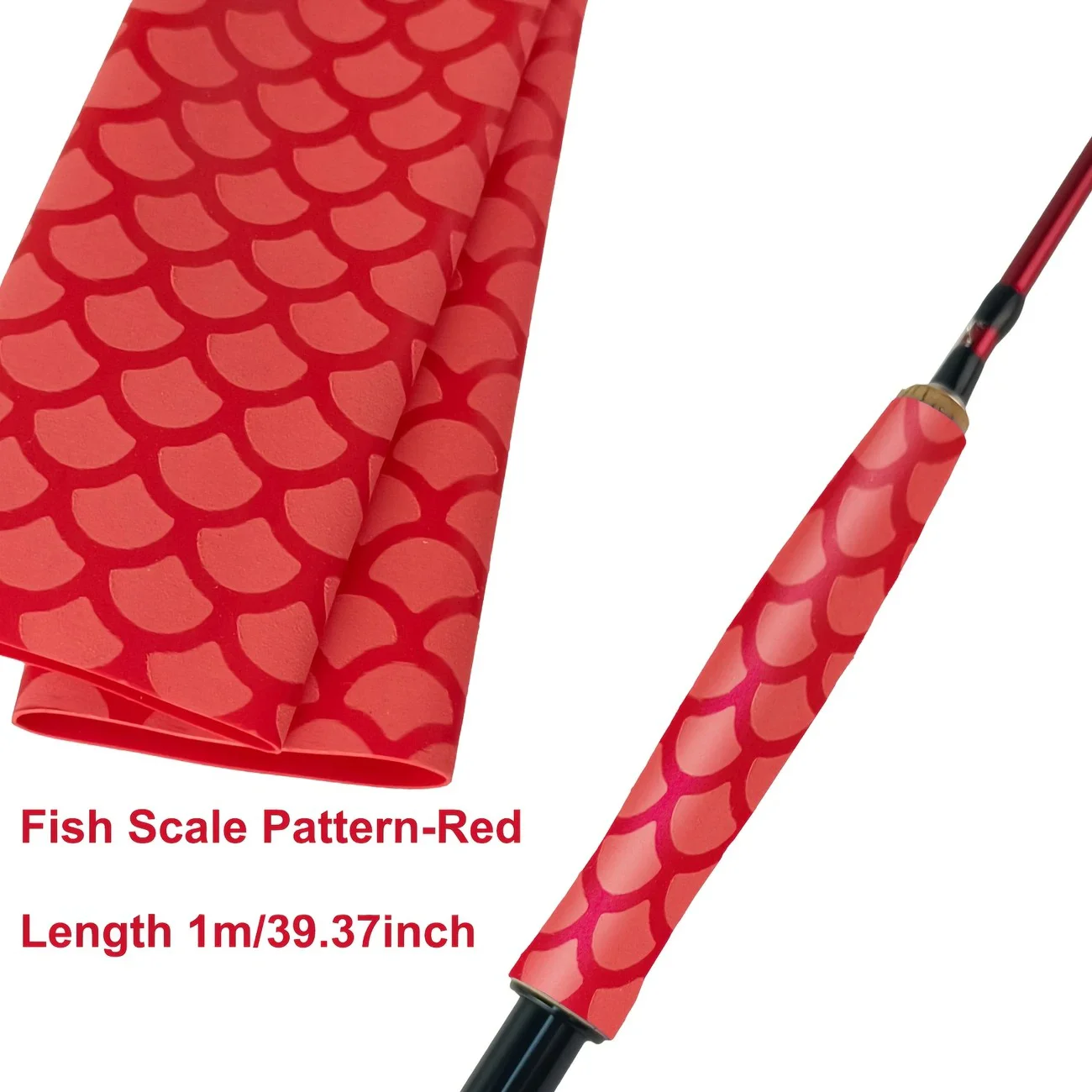 Fish Scale Red