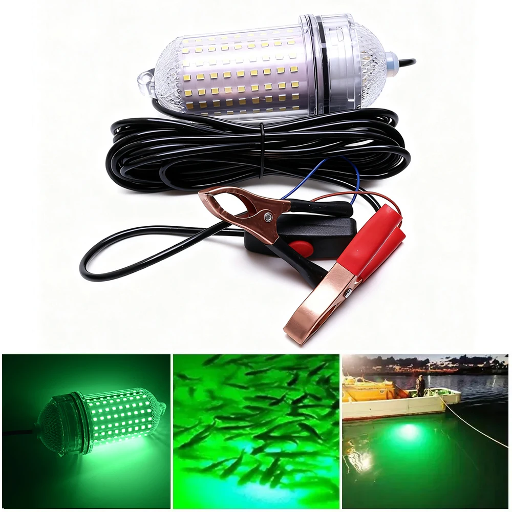 Luz LED para pesca submarina que atrae calamares, krill y camarones - imagen 3