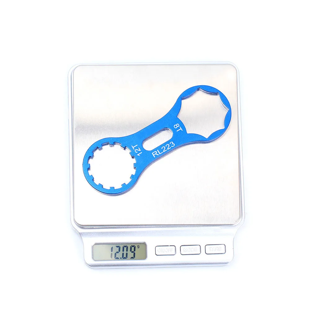 Ciclismo duradero para SR Suntour XCR/XCT/XCM/RST herramienta de reparación de horquilla delantera de bicicleta herramientas de desmontaje llave de aluminio - imagen 5