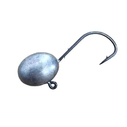 Swolfy Micro Jig Head para agua salada - anzuelo ángulo agudo con púas