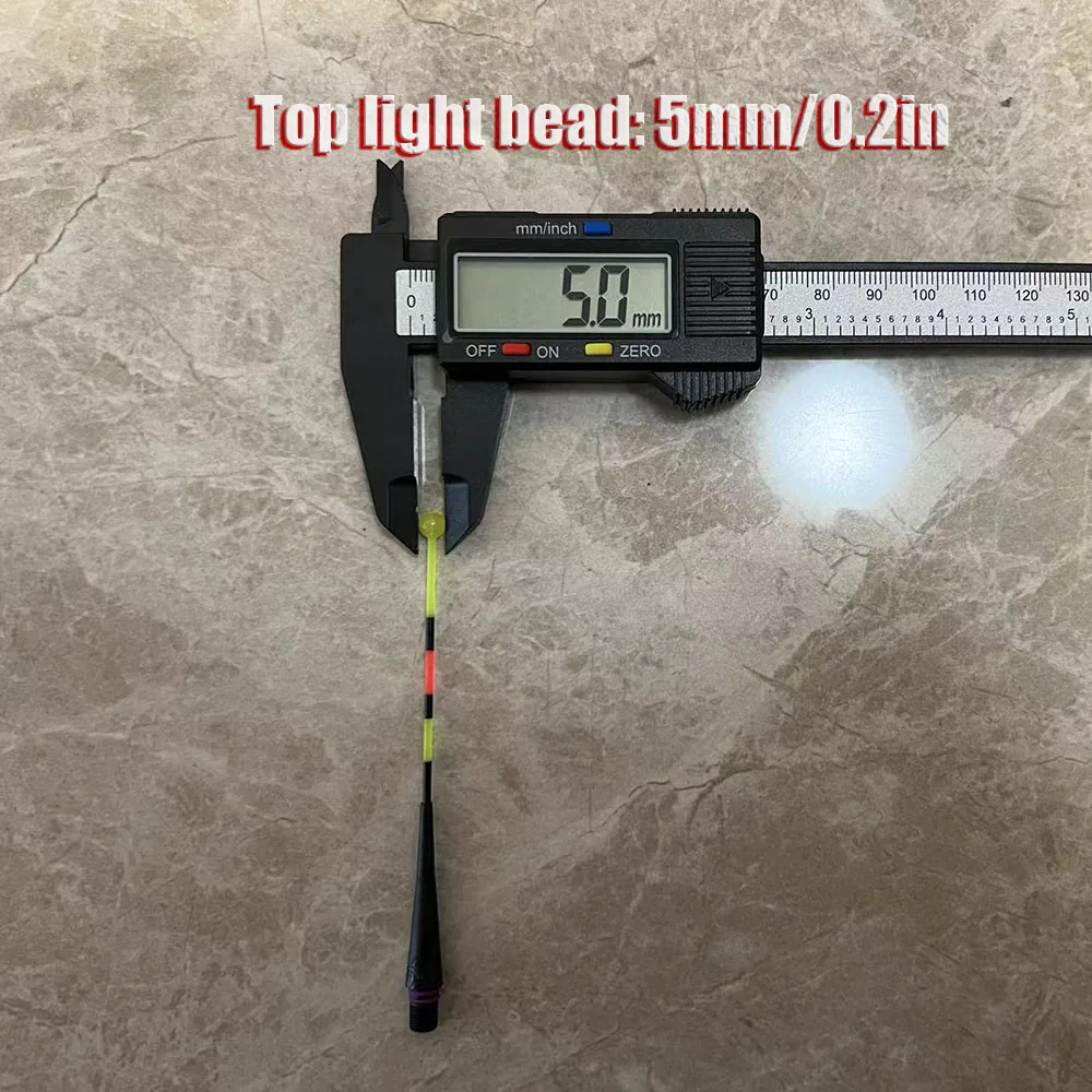 2 unids/lote flotador electrónico de pesca inteligente nocturno Led luminoso inteligente flotador de pescado boya gancho para morder decoloración cuenta de luz superior - imagen 4