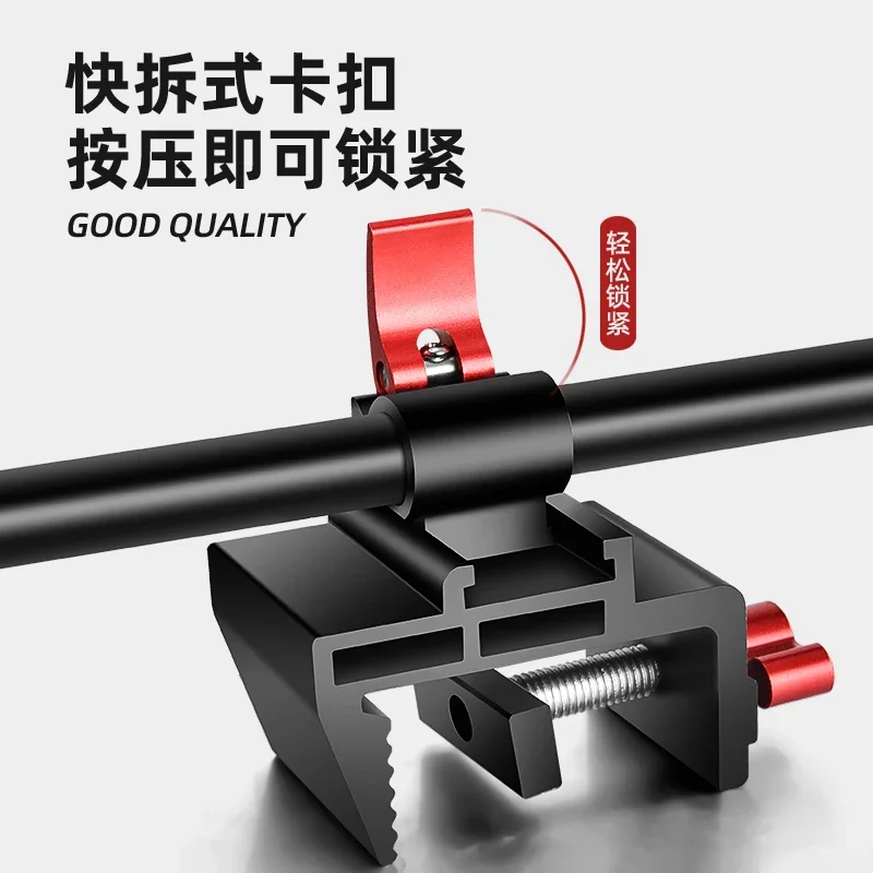 Catch General marco de torreta paraguas lámpara protectora de peces marco de caja de cebo doble torreta accesorios de pesca - imagen 3