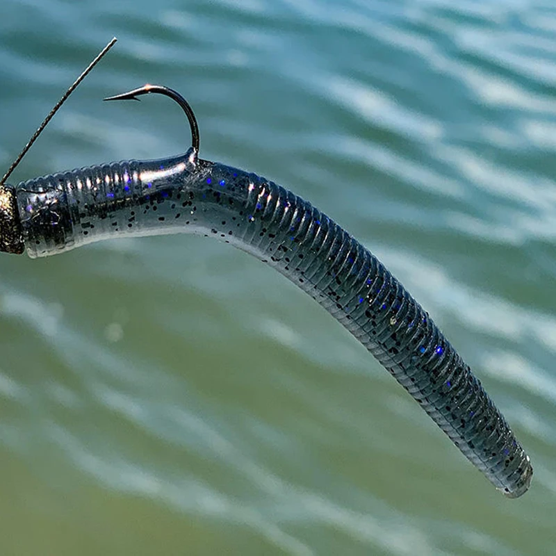 Los Estados Unidos importan ZOOM Beatdown gusanos de fideos de 3,5 pulgadas, gusanos en barra, gusanos blandos Ned Texas, pesca fina - imagen 3