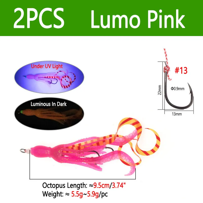 2pcs Lumo I UV Pink