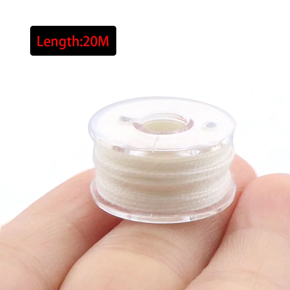 Bolsa de Pva de 20m, hilo de sellado, cuerda de Pva, cebo de pesca de carpa, Boilie, conector de aparejo de pelo, método de sedal, aparejos de extremo alimentador - imagen 2