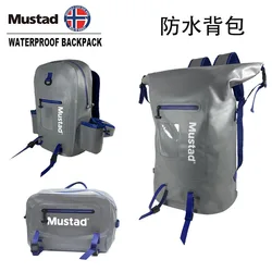 MUSTAD Mochila impermeable enrollable para pesca deportiva
