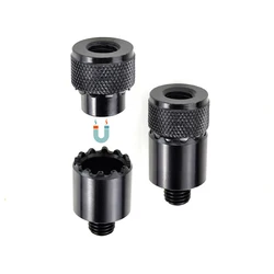 Hiriri AQ210 Conector Cambio Rápido Aluminio para Alarmas Carpa