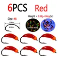 6pcs Red