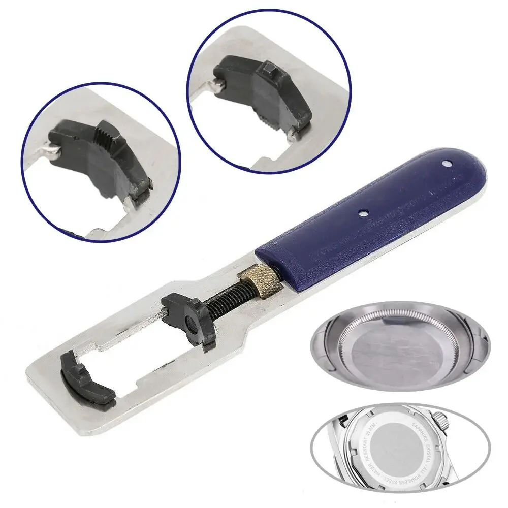 Relojero portátil, llave, tornillo, abridor de caja trasera de reloj, herramienta de reparación de relojes, Kit de herramientas para quitar relojes - imagen 3