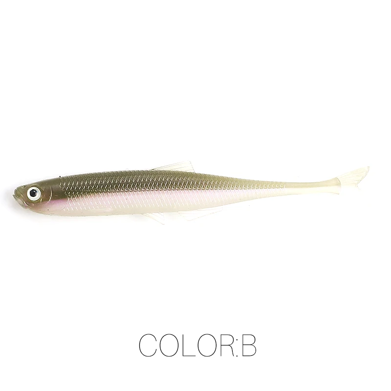 2023 supercontinente leanness ShadTeez 6 cm/8 cm Pike Zander Predator pesca ojos 3d señuelo suave Señuelos de pesca - imagen 4