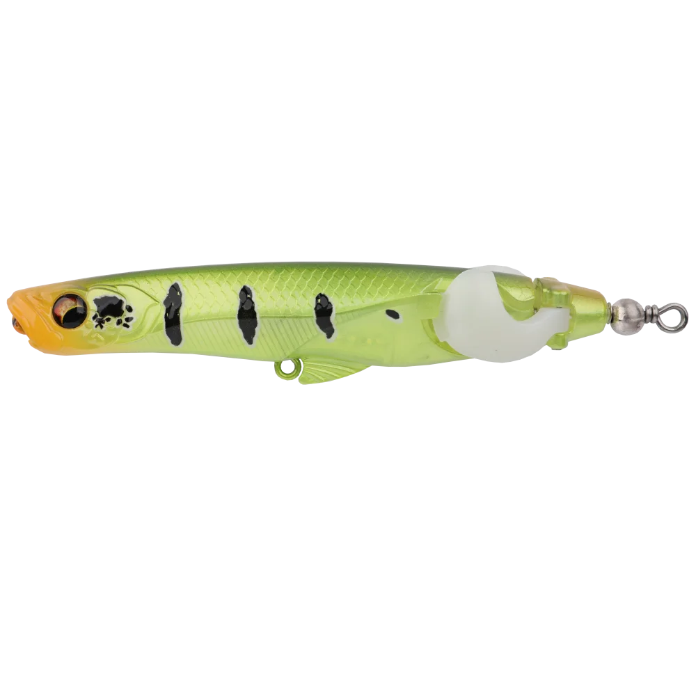 24 hueso nuevo señuelo hueso Racejet agua superior 130mm 26g MULTI-FONCIÓN flotante BAIT 130mm 26g WALK THE DOG/PROP MODE - imagen 5