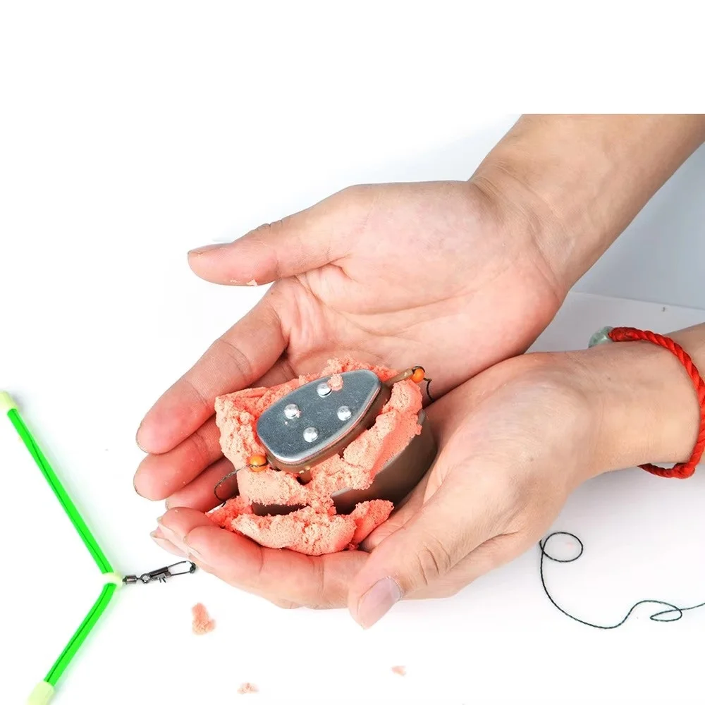 NGB 4 Uds 15G-45G Plan B 35G-65G alimentador cebo jaula accesorio de pesca de carpa señuelo de pesca para alimentador de carpa - imagen 3