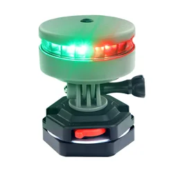 Luz navegación LED plegable para kayak de pesca