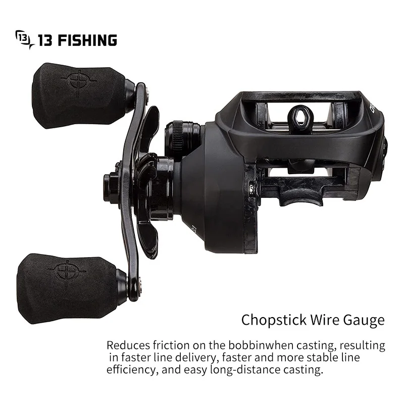 Carrete de Baitcast 13 Original, carrete de fundición O1, incepto rueda de pesca resistente, nuevo - imagen 4