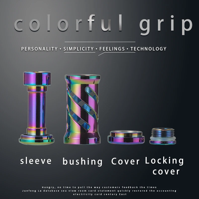 Perilla de mango de carrete de pesca de Metal, carpa lagarto, pinza única colorida, accesorios de pesca como malla para peces - imagen 5