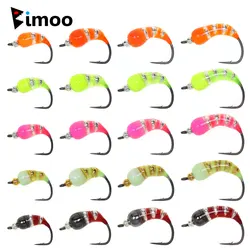Bimoo Cabeza de Plomo Latón para Trucha – Ninfa, Scud, Caddis