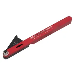 Comprobador desgaste cadena bicicleta – Medidor aluminio multifuncional