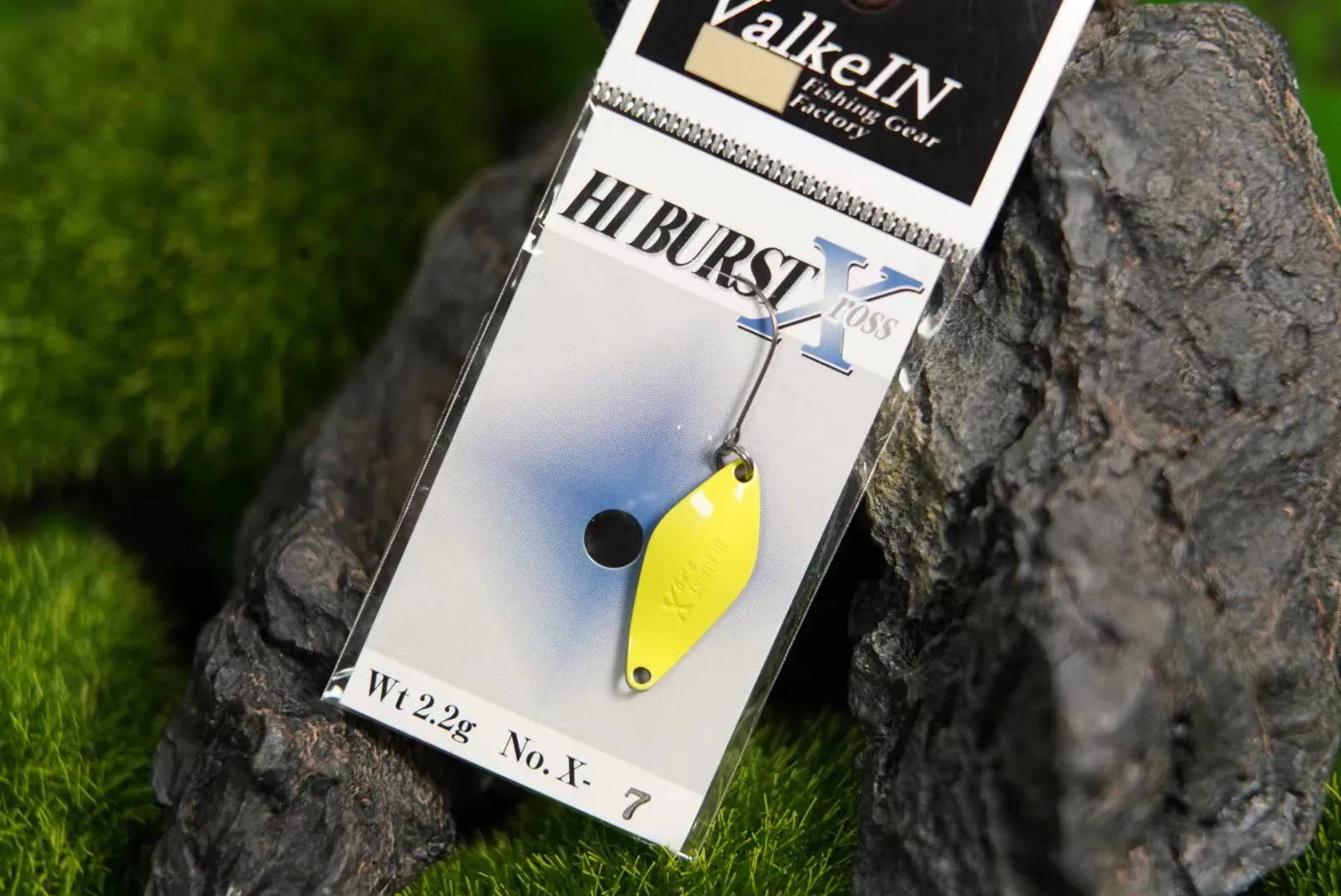 VALKEIN-Cebo japonés HI BURST X-ROSS, 2,2g, trucha, hojalata, lentejuelas - imagen 4