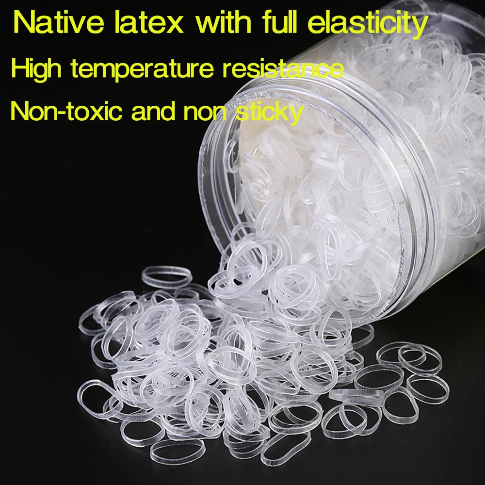 MNFT 1 botella de 30g de pesca gruesa, bandas de cebo de bola de silicona transparente, tamaño grande - imagen 3