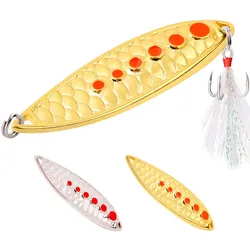 Señuelo Spoon Leech Paillette – Cuchara para agua salada