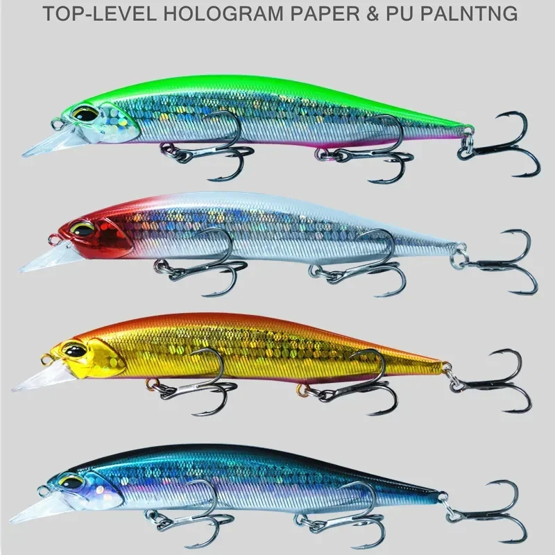 GREENSPIDER-Señuelos de Pesca flotantes, cebos duros de alta calidad, Wobblers de buena acción, hundimiento lento, 120mm, 20g - imagen 4