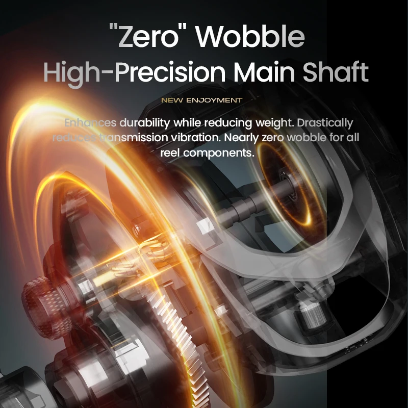 ANATONO STARFALLYOUNG Control Digital freno fundición carretes de pesca 163g 5KG arrastre máximo 6 + 1 rodamientos de bolas bobina de pesca - imagen 3