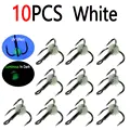 10pcs White