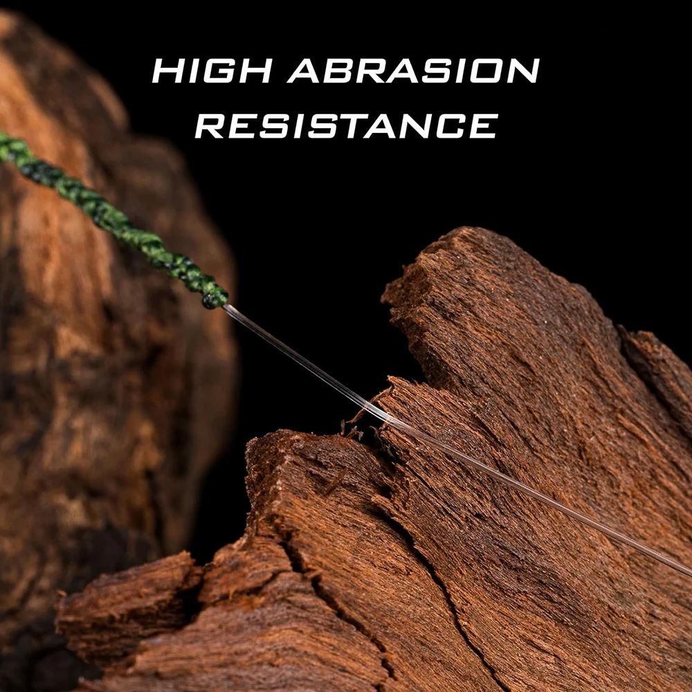 Thornsline-sedal de pesca líder de fluorocarbono 100%, fibra de carbono de 50M, Material de línea de gran tamaño de Japón, suministros de artículos de pesca de carpa - imagen 4