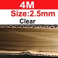 2.5mm Clear 4M