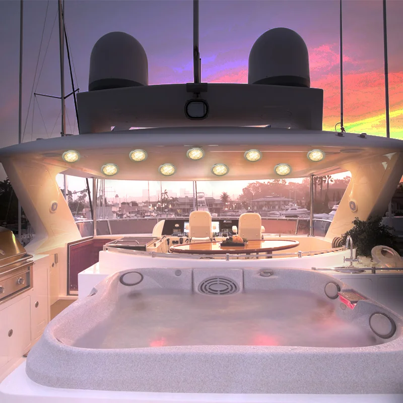 Luz LED Marina Bicolor Rojo/Blanco – Ultrafina para Barco y Caravana - imagen 5