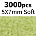5x7mm 3000pcs white