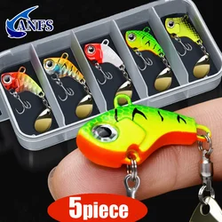 Señuelos VIB Juego Cuchara Giratoria Hundidora Lujo para Pesca