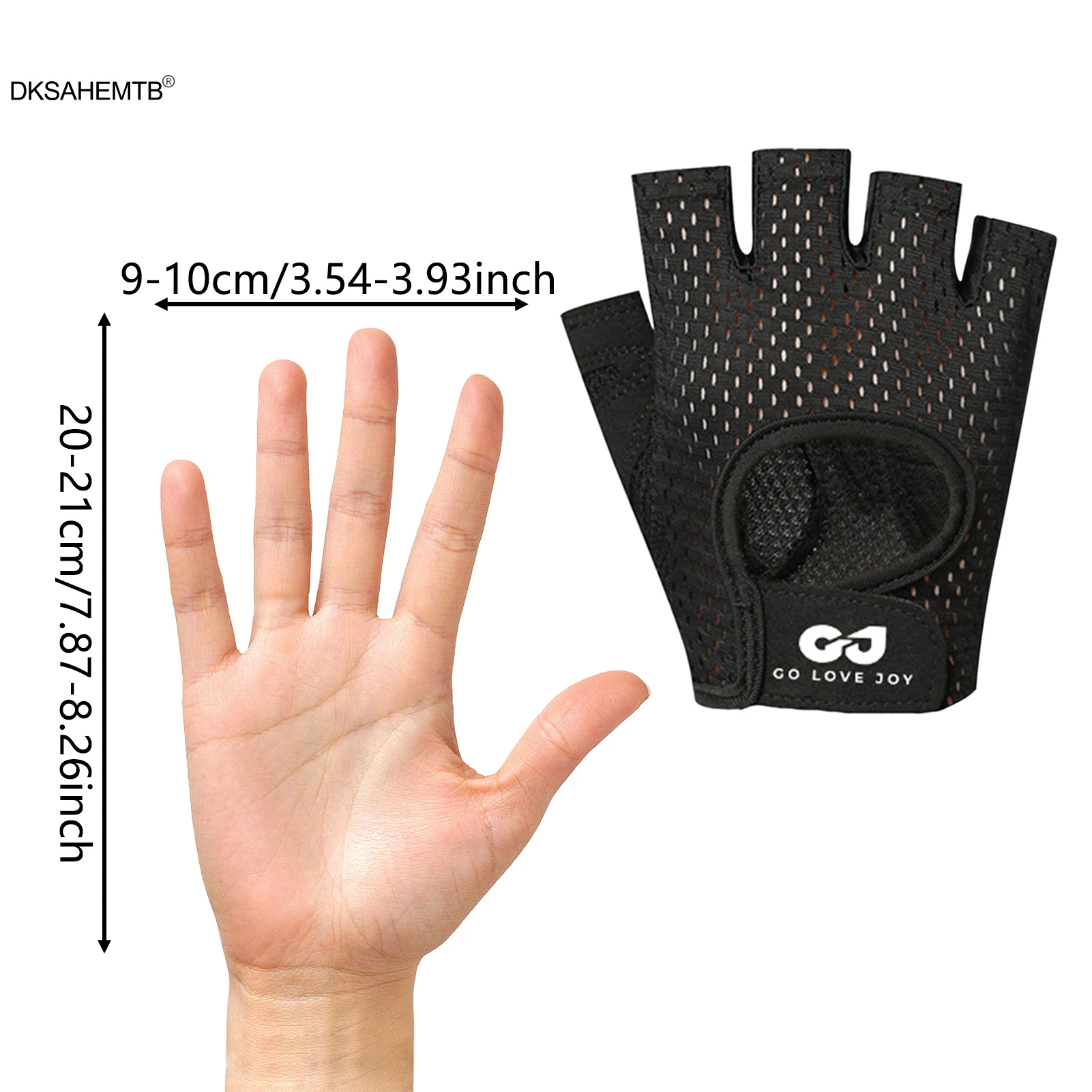 Guantes de pesca medio dedo MJ – Agarre antideslizante - imagen 5