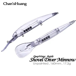 Chan's Huang Minnow Señuelo Buceo profundo blanco