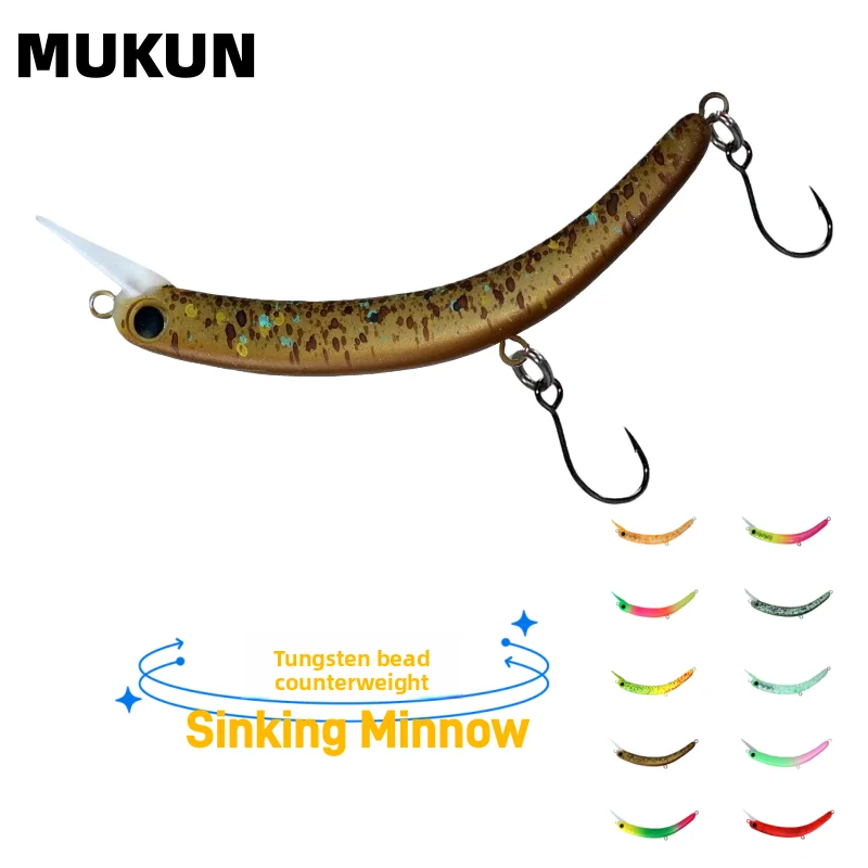 Señuelo Mini Minnow – Crankbait de plástico duro para lubina