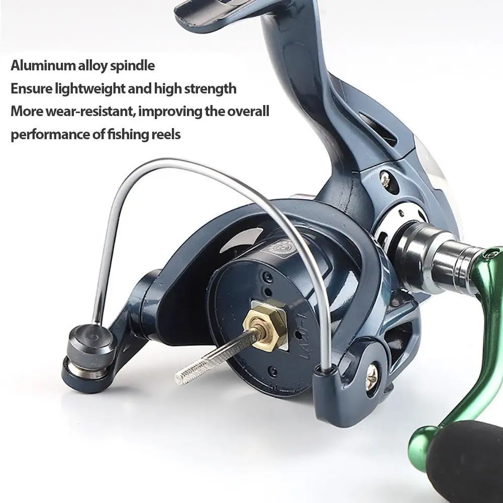 Carrete de pesca ligero Mh1500s/2500s/3500s, arrastre máximo 8kg/10kg, rodamiento 14bb, relación de engranaje 5,2: 1 - imagen 3