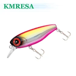 Señuelo Wobbler Minnow 38mm plástico duro para lubina con ojos 3D