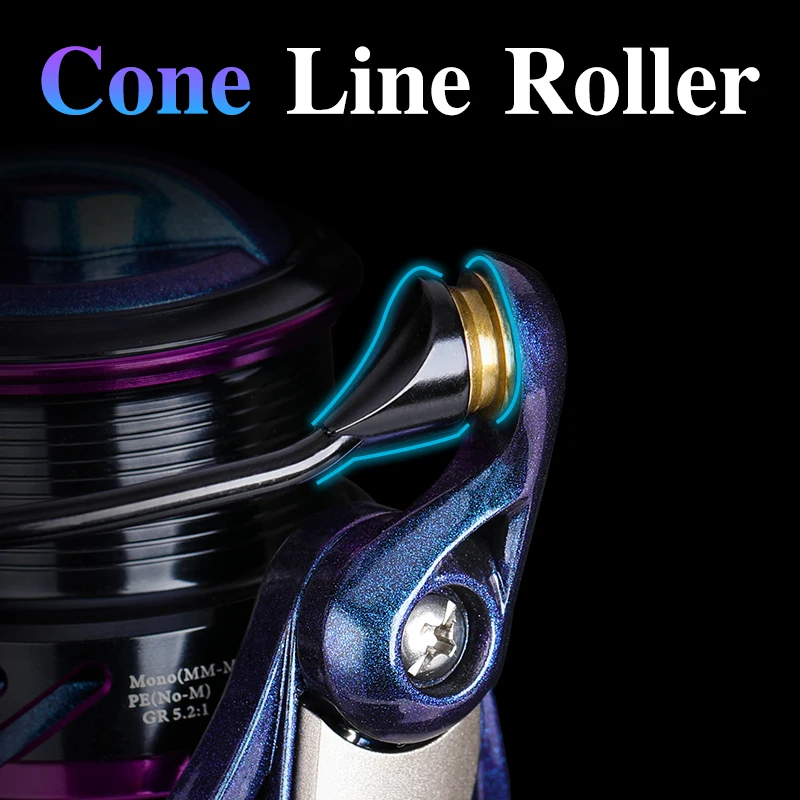 TSURINOYA-carrete de pesca poco profundo, 2000S, 2500S, 3000S, HAWK 5,2: 1, 7kg - imagen 5