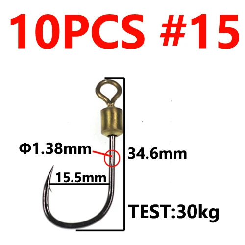10pcs size15