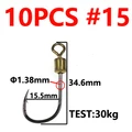 10pcs size15