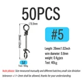 50pcs size 5