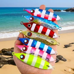 Jig de metal holográfico fundición larga – Señuelo para jigging