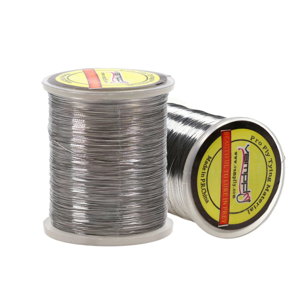 Wifreo, cepillo para doblar de acero inoxidable de 0,1mm, alambre para atar moscas, cuerpo ponderado, alambre de Metal, hilo para atar moscas para Streamer, trucha, Lucio, señuelo - imagen 4