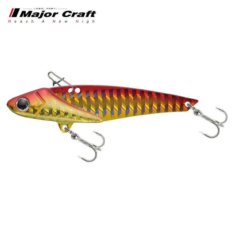 Major Craft-cebo de placa ferrosa JPB, cebo falso de Metal VIB, capa de natación completa, cebo duro Universal, Japón, Mapai Road - imagen 2